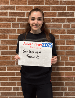 Advice from the Class of 2025